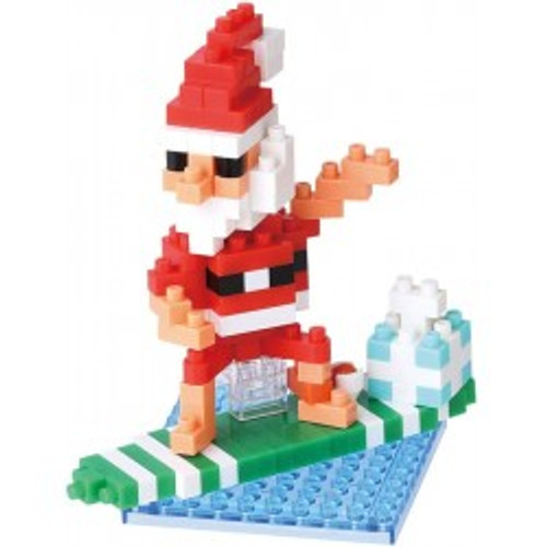 Nanoblock - Surfing Santa Claus
