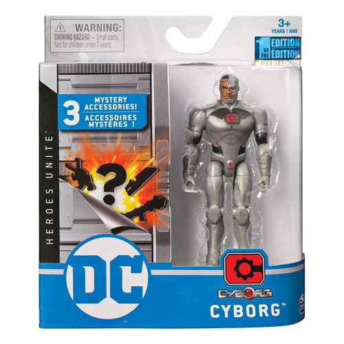 DC 4 Inch Figure - Cyborg