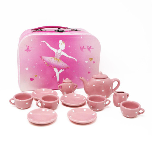 Pirouette Princess Porcelain Tea Set in Case