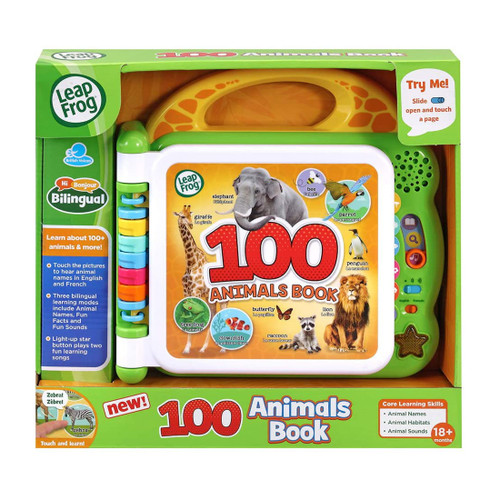 Vtech - LeapFrog 100 Animals Book