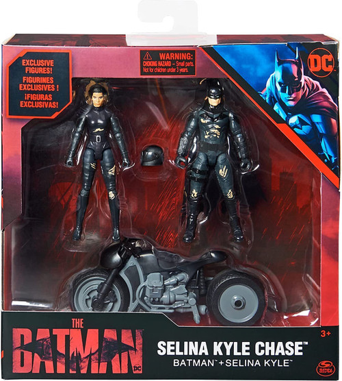 Batman The Movie - Selina Kyle Bike Chase with Figures