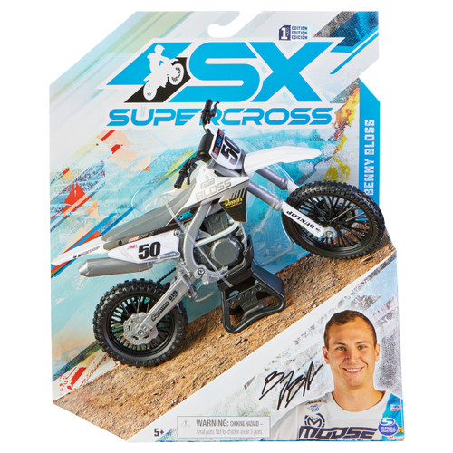 Supercross 1:10 Diecast Motorcycle - Benny Bloss
