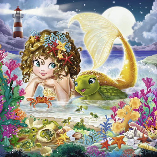 Ravensburger - Charming Mermaids 3x49 Piece Puzzles