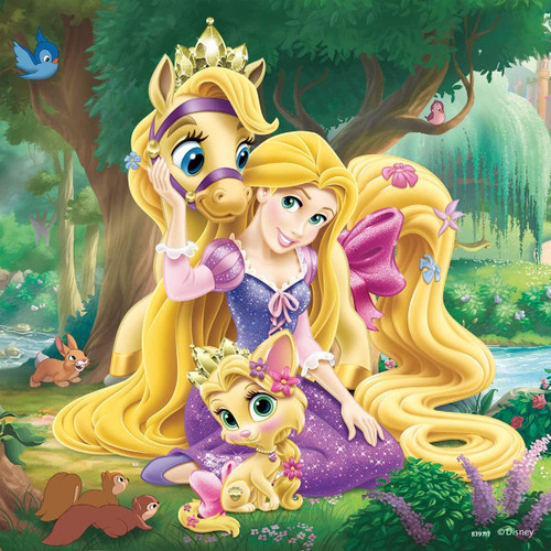 Ravensburger Disney Belle Cinerella Rapunzel 3x49pce Puzzles
