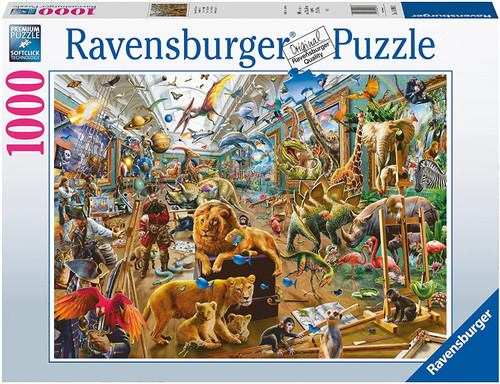 Ravensburger - Chaos in the Gallery Puzzle 1000 Piece