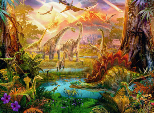 Ravensburger - Land of the Dinosaurs Puzzle 500 Piece