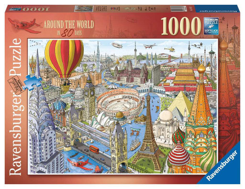 Ravensburger - Around The World in 80 Days Puzzle 1000 Piece