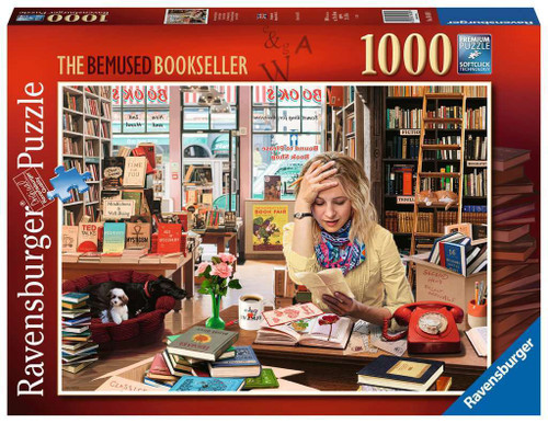 Ravensburger - The Bemused Bookseller Puzzle 1000 Piece