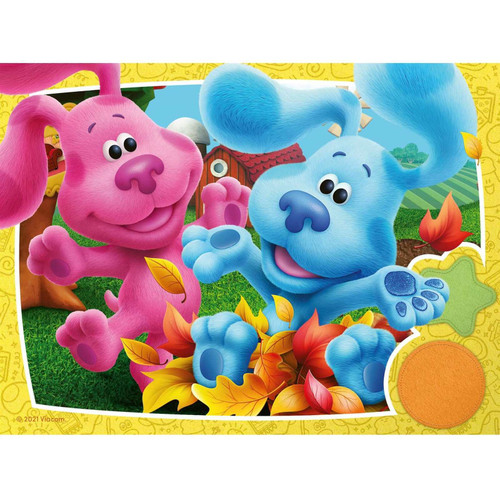 Ravensburger - Blues Clues 4 Puzzles 12 16 20 and 24 Pce