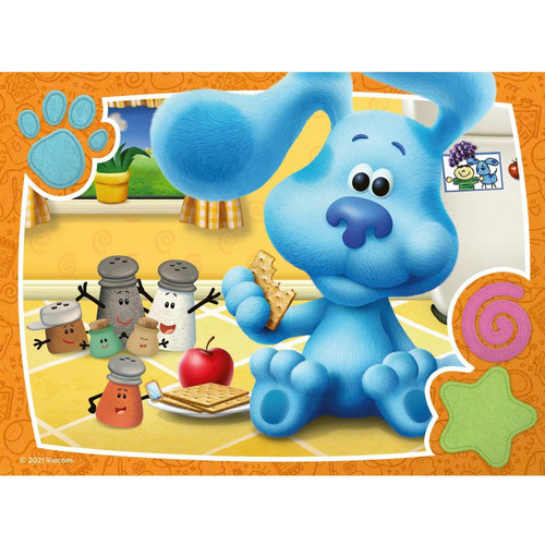 Ravensburger - Blues Clues 4 Puzzles 12 16 20 and 24 Pce
