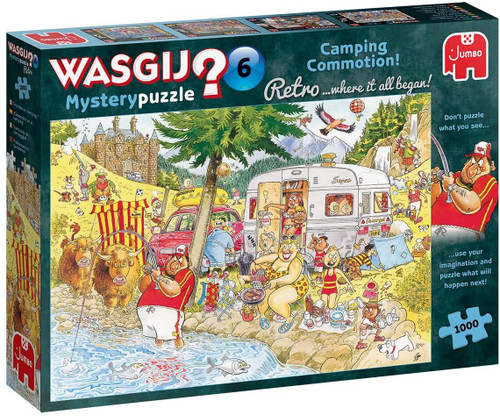 Wasgij? Retro Mystery #6 - Camping Comotion!