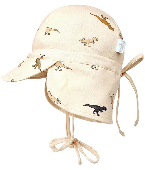 Toshi Flap Cap Bambini Dinosauria - Extra Small 