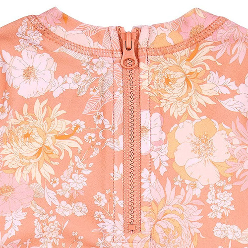 Toshi Swim Rashie Long Sleeve Tea Rose - Size 1