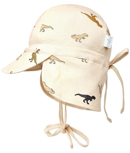 Toshi Flap Cap Bambini Dinosauria - Extra Extra Small  
