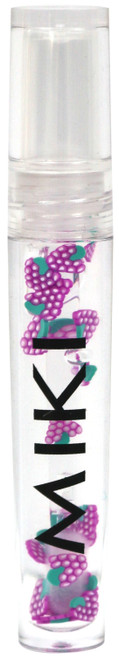 Miki Fruity Lip Gloss Wand - Grape