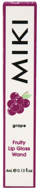 Miki Fruity Lip Gloss Wand - Grape