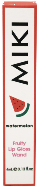 Miki Fruity Lip Gloss Wand - Watermelon Miki Fruity Lip Gloss Wand - Watermelon