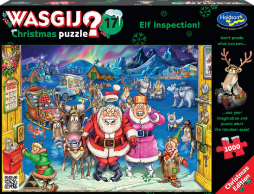 Wasgij? Christmas Puzzle #17 - Elf Inspection! 1000 Piece 
