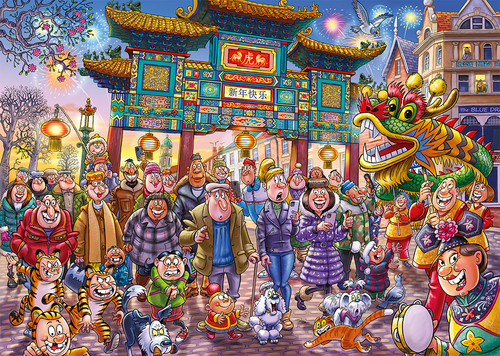 Wasgij! Original #39 Chinese New Year Puzzle 1000 Piece