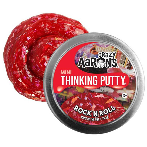 Crazy Aarons Mini Thinking Putty - Rock n Roll