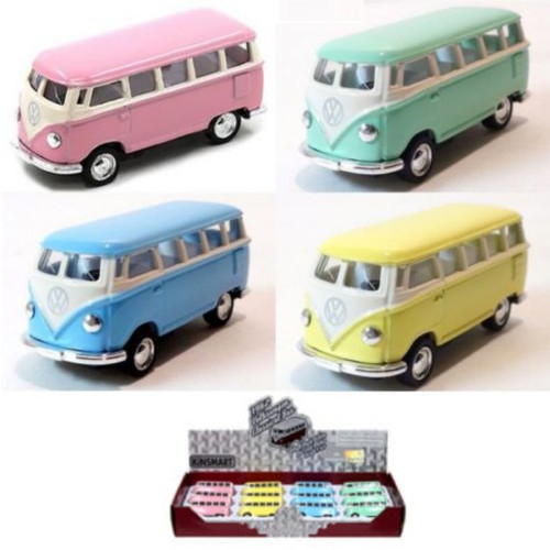 2.5 Inch 1962 Volkswagon Classical Bus Pastel