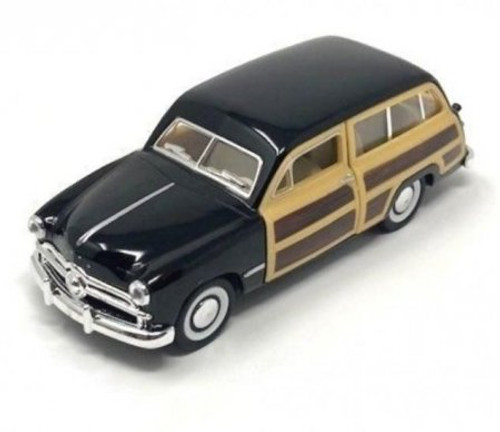 4 Inch Diecast 1949 Ford Woody Wagon Pull Back Action