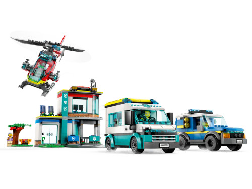 Lego City - Emergency Vehicles HQ