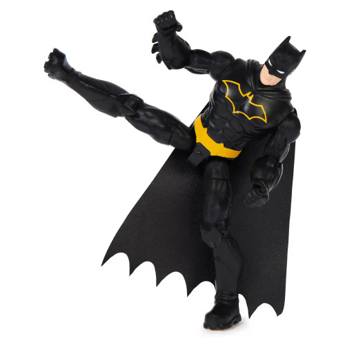 Batman 4 Inch Figure - Black Suit Batman With Accessories