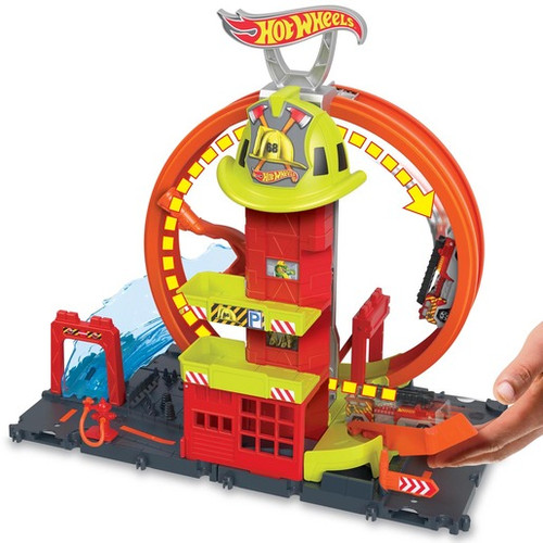 Hot Wheels City - Fire Stunt Station