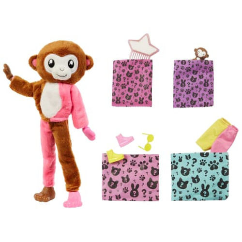 Barbie Cutie Reveal Jungle Series - Monkey