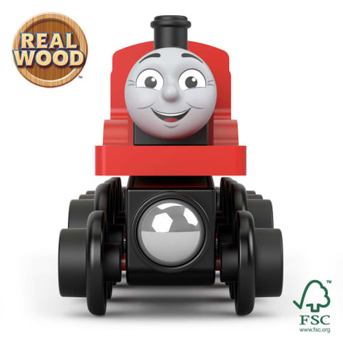 Thomas & Friends Wooden Railway James Engine & Coal Car 