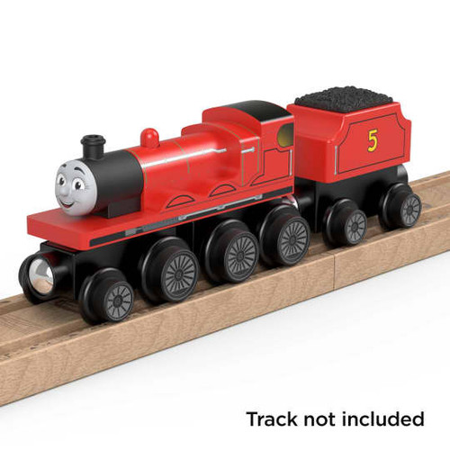 Thomas & Friends Wooden Railway James Engine & Coal Car 