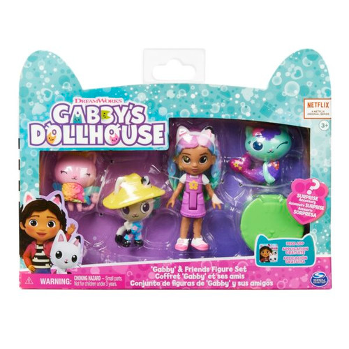 Gabbys Dollhouse - Gabby and Friends Figure Set