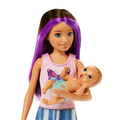 Barbie Skipper Babysitters INC - Butterfly Top with Crib