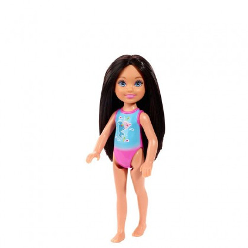 Barbie Club Chelsea Beach Doll In Dolphin Swimsuit