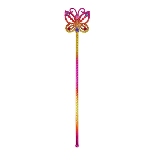 Rainbow Butterfly Wand