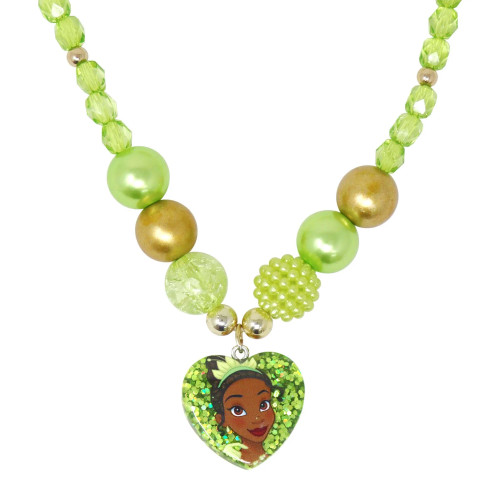 Disney Princess - Tiana Pendant Stretch Beaded Necklace