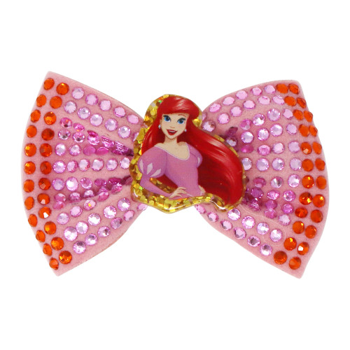 Disney Princess - Ariel Pink Sparkling Bow