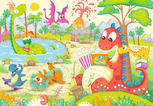 Ravensburger - My Dino Friends 2 x12 Piece Puzzles