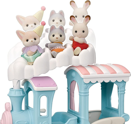 Sylvanian Families - Floating Cloud Rainbow Train