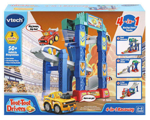 VTech - Toot Toot Drivers 4 in 1 Raceway