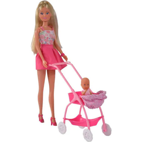 Steffi Love Baby Walk - Pink