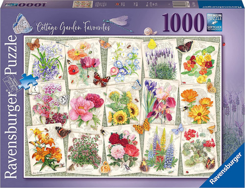 Ravensburger - Cottage Garden Favourites Puzzle 1000 Piece