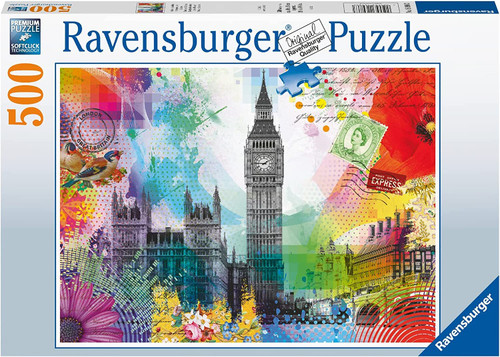 Ravensburger - London Postcode Puzzle 500 Piece