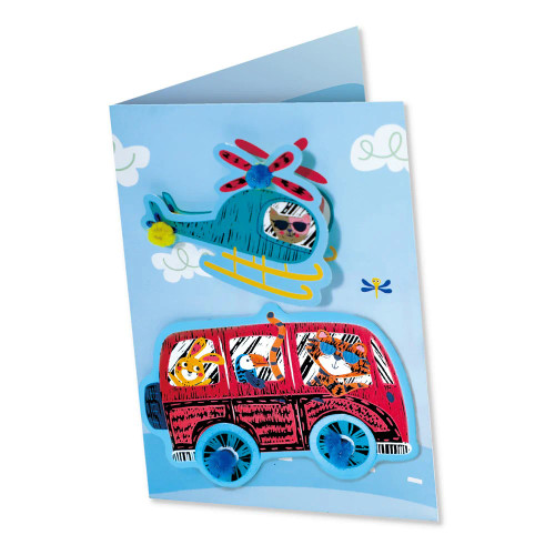 Avenir - Scratch Greeting Card - Car