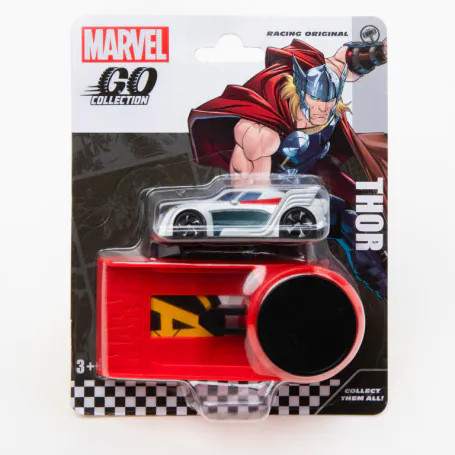 Marvel Go Racing Launcher with Car Thor Uncle Pete's Toys