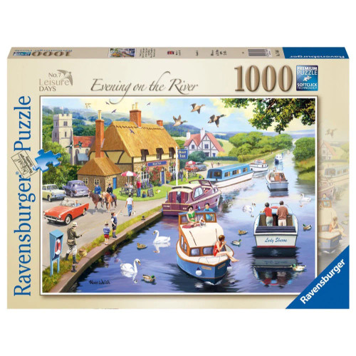 Ravensburger - Leisure Days # 7 Evening on River Puzzle 1000