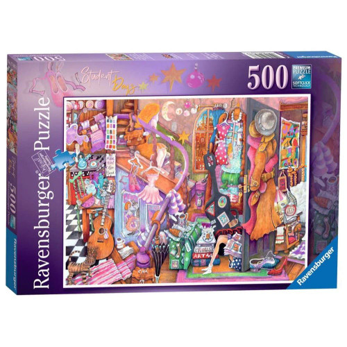 Ravensburger - Student Days Puzzle 500 Piece