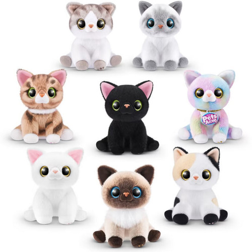 Zuru Pets Alive Smitten Kitten Interactive Plush Surprise