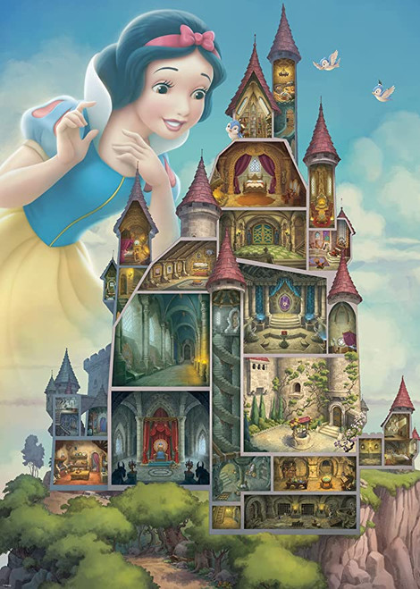 Ravensburger - Disney Castles Snow White Puzzle 1000 Piece